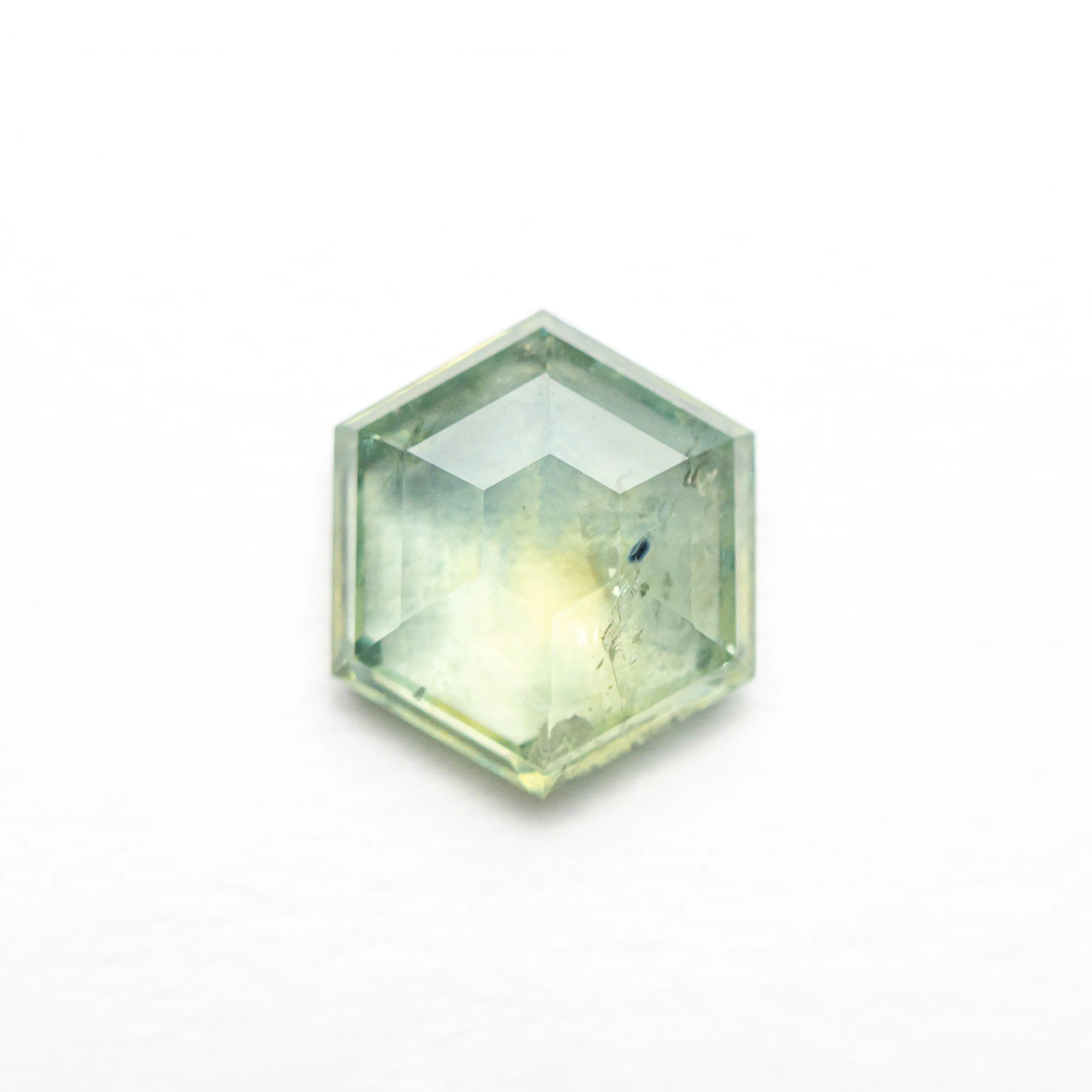 1.35ct 7.60x6.58x2.72mm Hexagon Double Cut Sapphire 22434-101