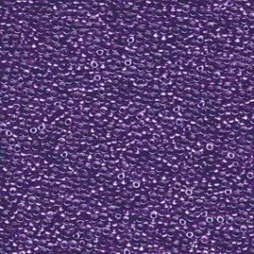 15-1531, Miyuki Sparkle Purple Lined Crystal