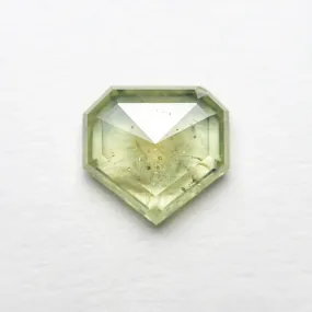 1.96ct 7.99x7.59x3.06mm Shield Rosecut Sapphire 22434-80