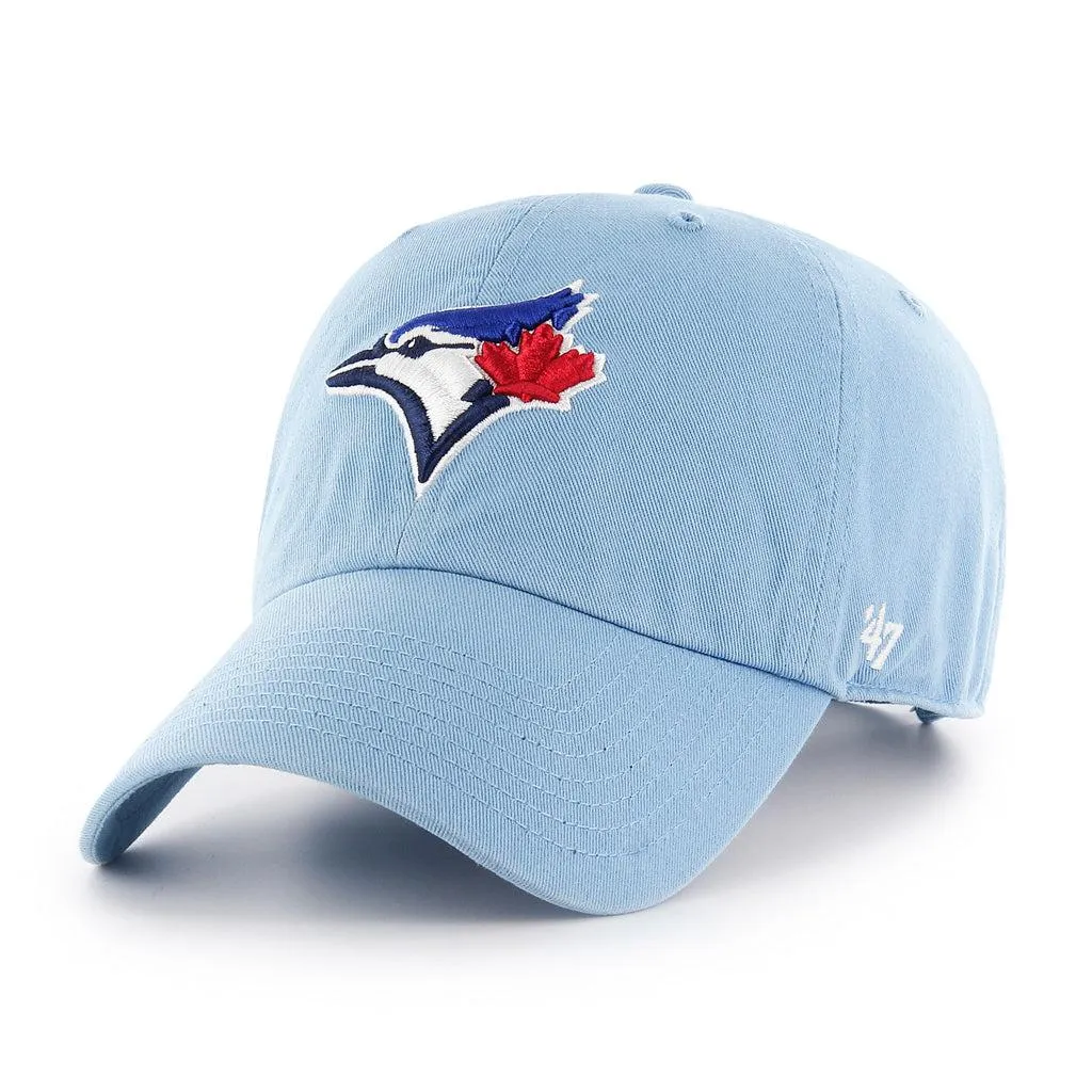 47 MLB-15 Toronto Blue Jays Clean Up Cap In Powder Blue