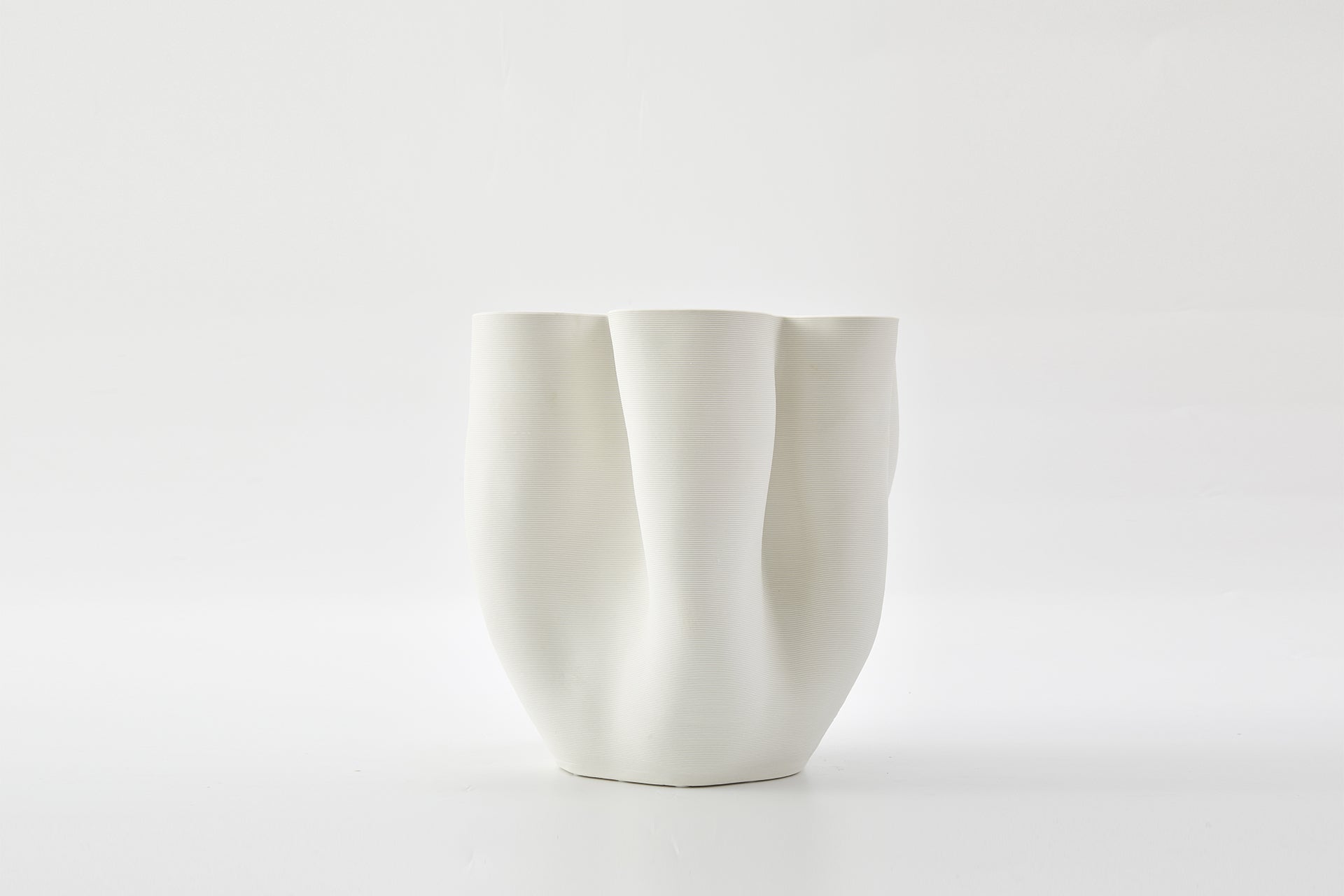 A The Foundry House Boheme Vase Ivory