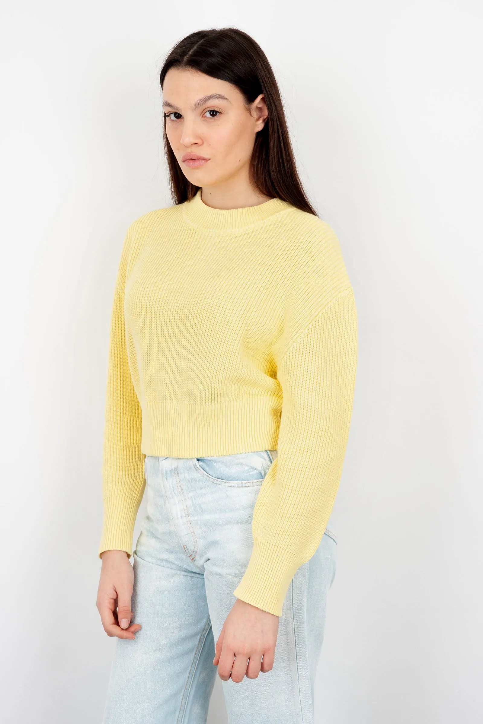 Absolut Cashmere Maglia Edith Cotone Giallo