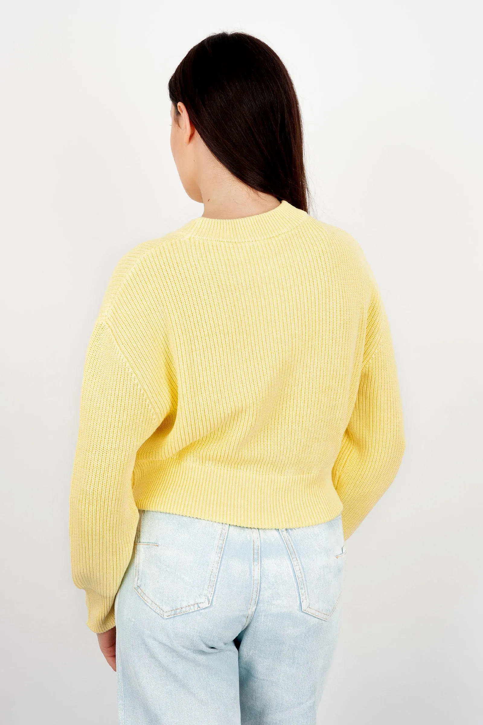 Absolut Cashmere Maglia Edith Cotone Giallo