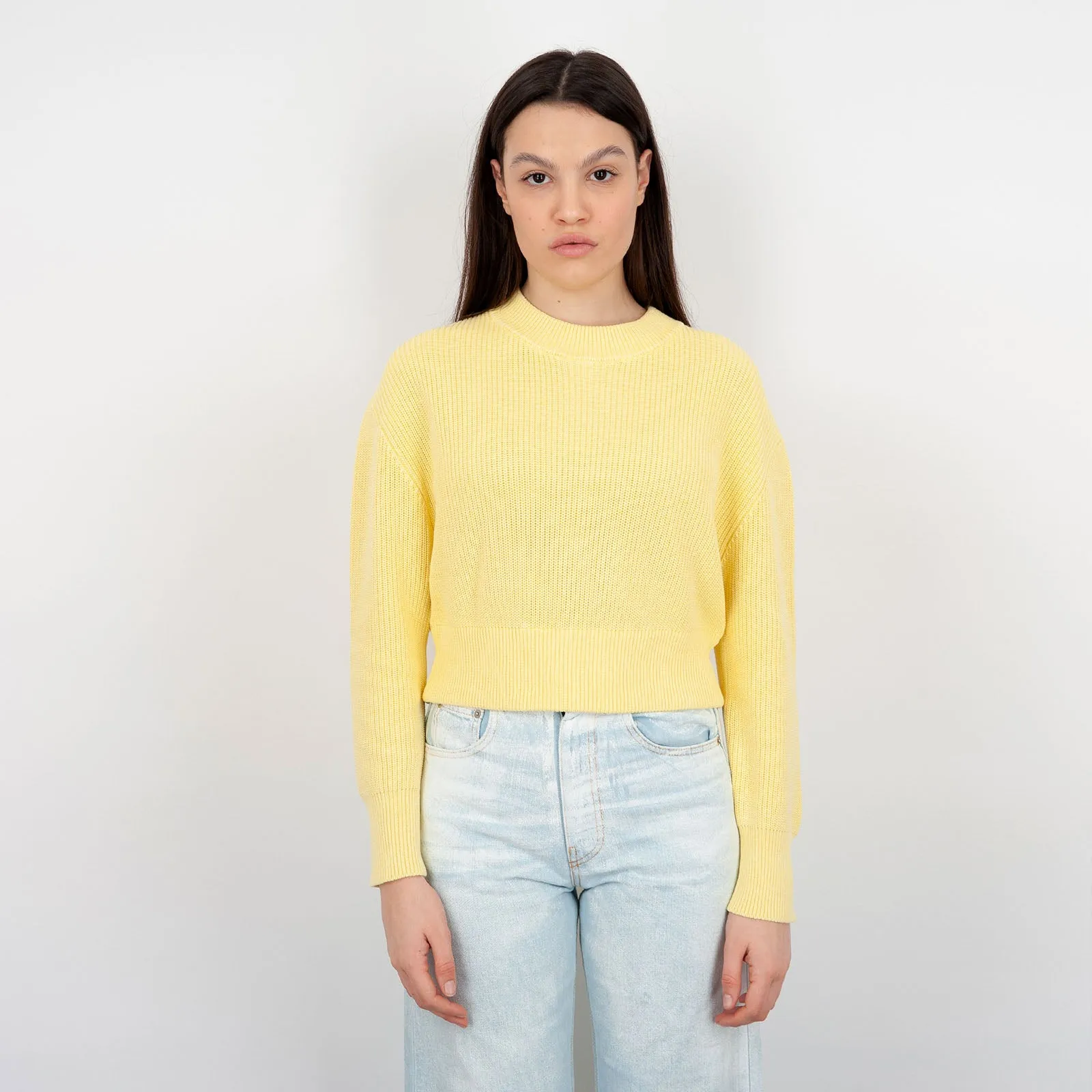 Absolut Cashmere Maglia Edith Cotone Giallo