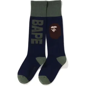 APE HEAD RIB SOCKS KIDS