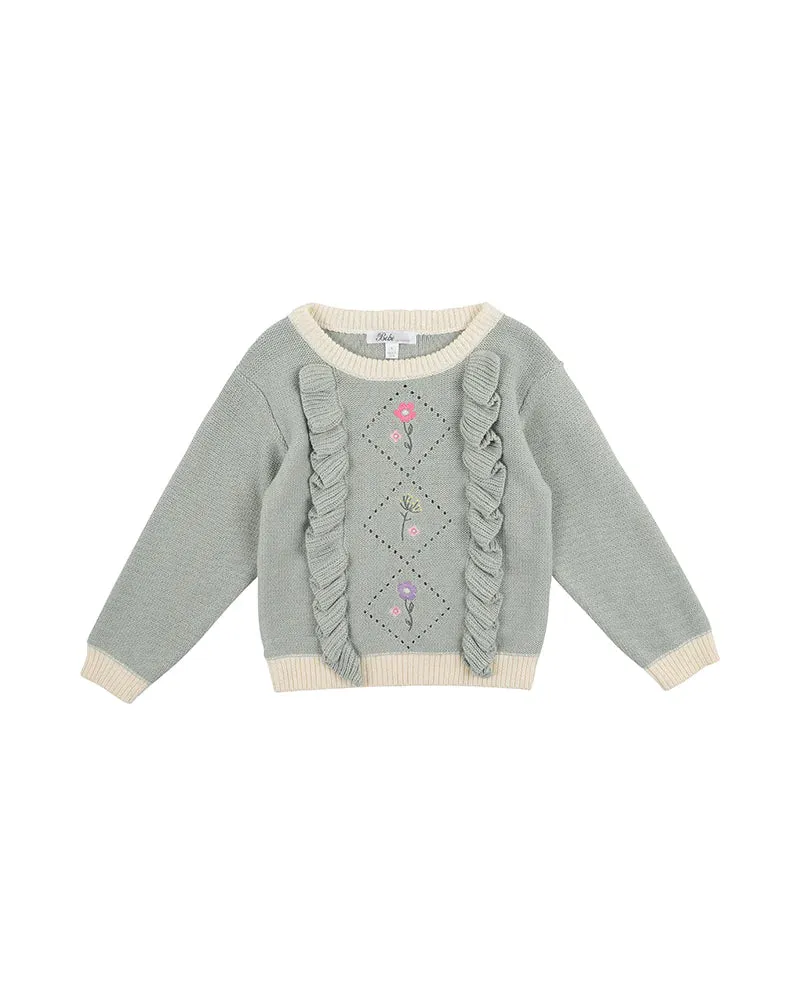 Bebe Lucie Embroidered Jumper