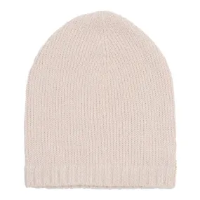 Bonton Baby Angora Lurex Hat Beige Pink