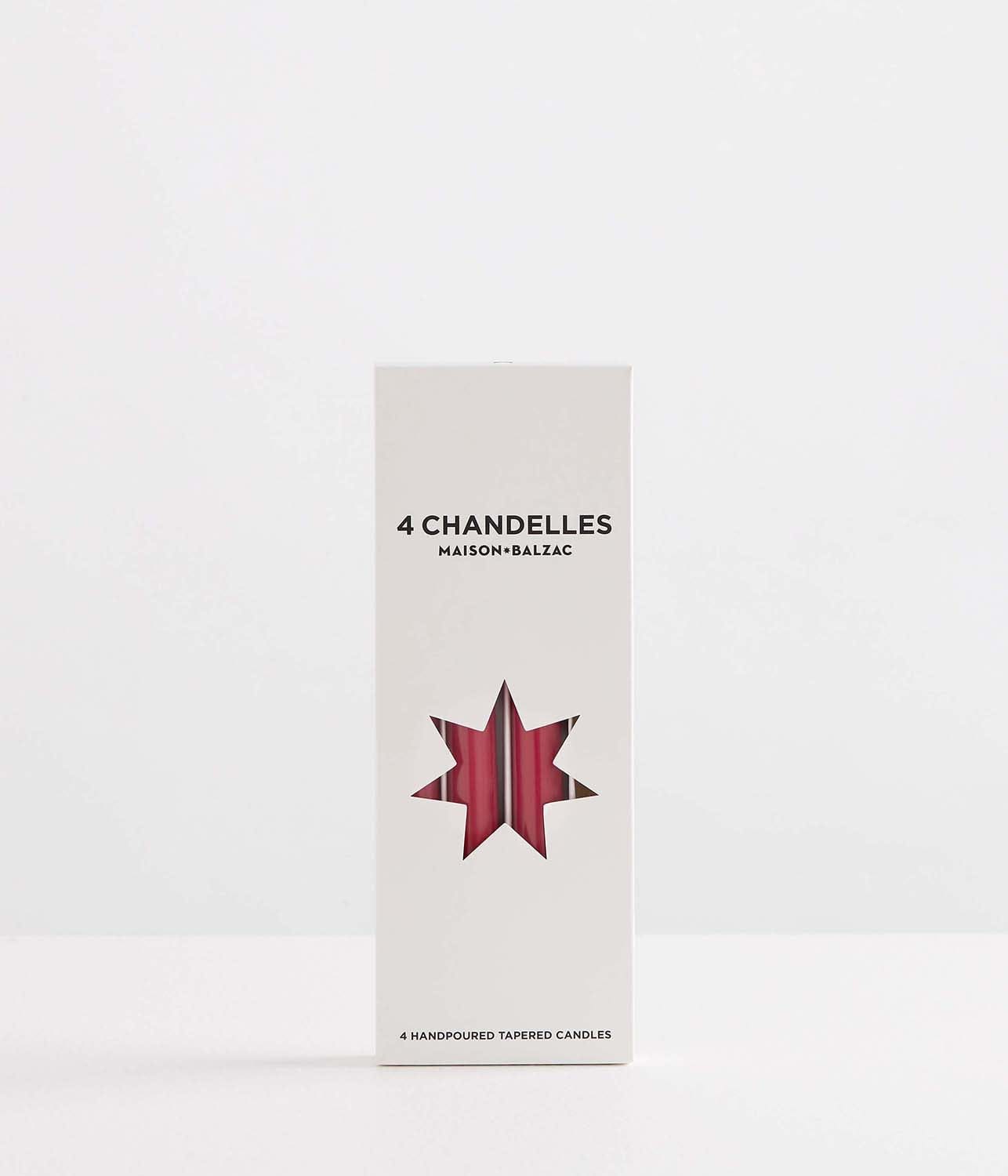 CHANDELLES FRAISE