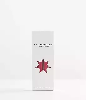 CHANDELLES FRAISE