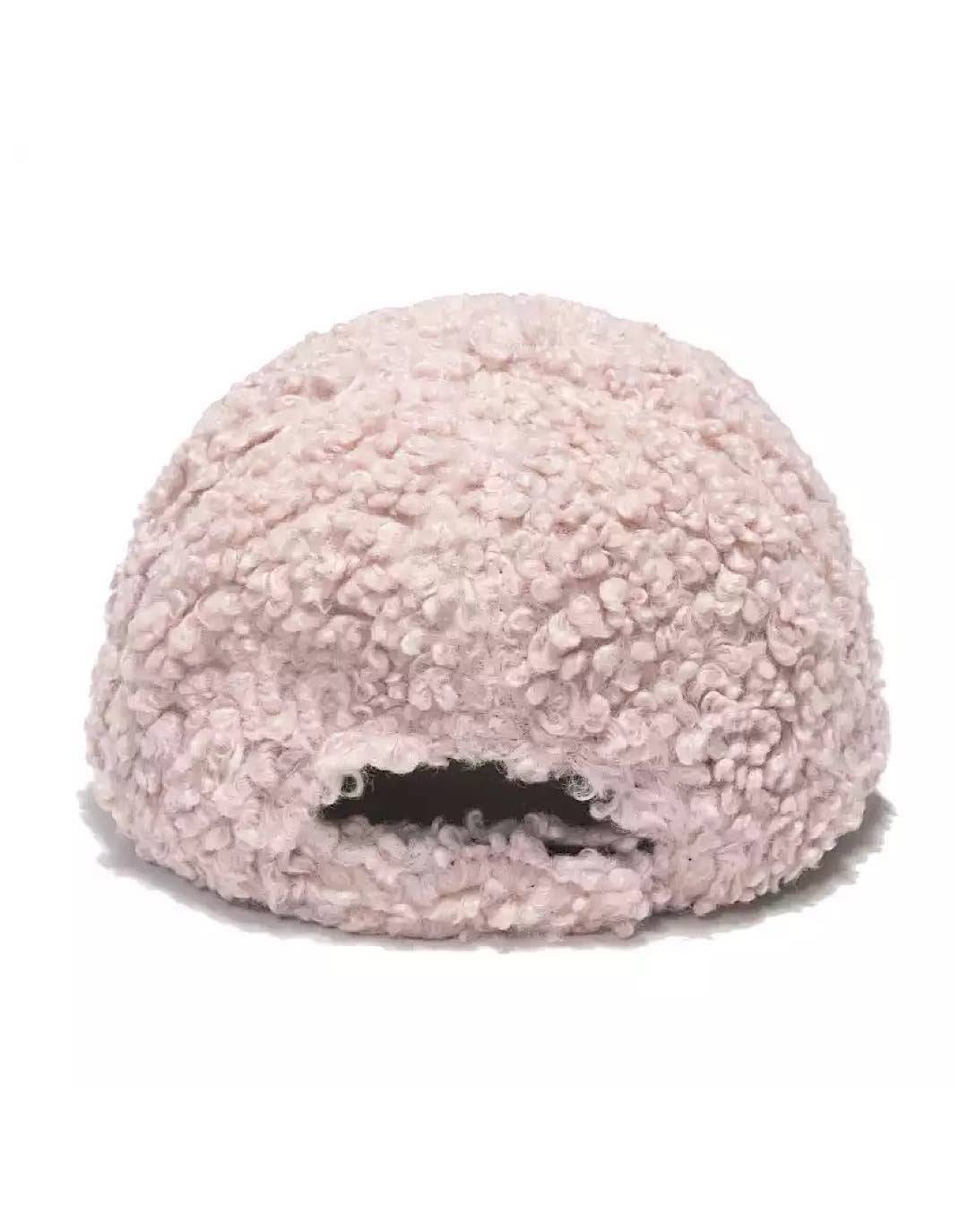 Faux Fur Adjustable Closure Cap