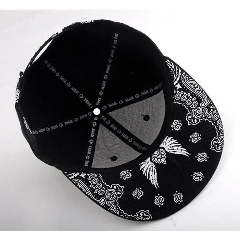 Flat Brim Fitted Snap Back Cross Baseball Caps for Men and Women