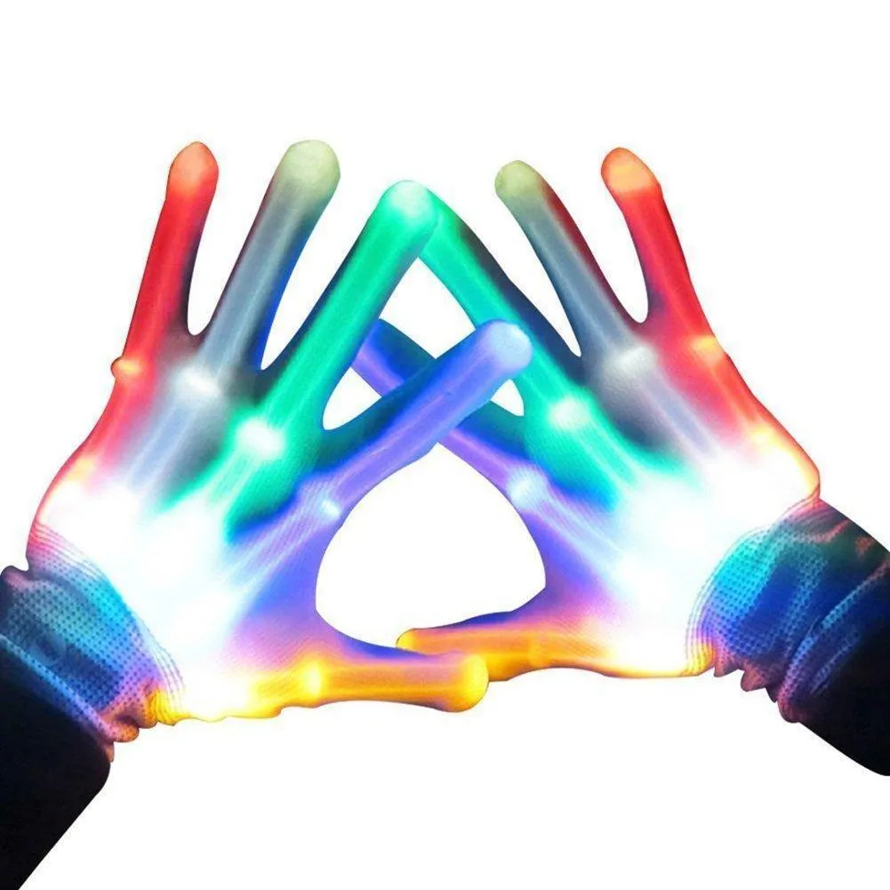 Fully Glowing Light up Gloves