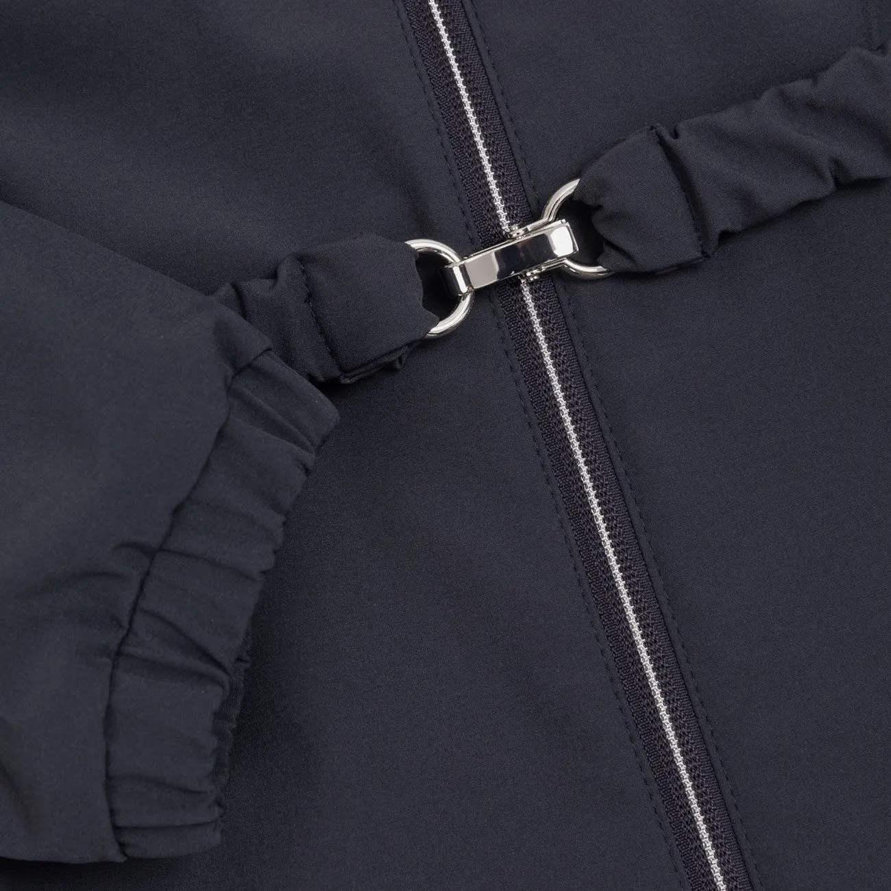 GIUBBINO SOFTSHELL CON CAPPUCCIO E CINTURA Donna Navy