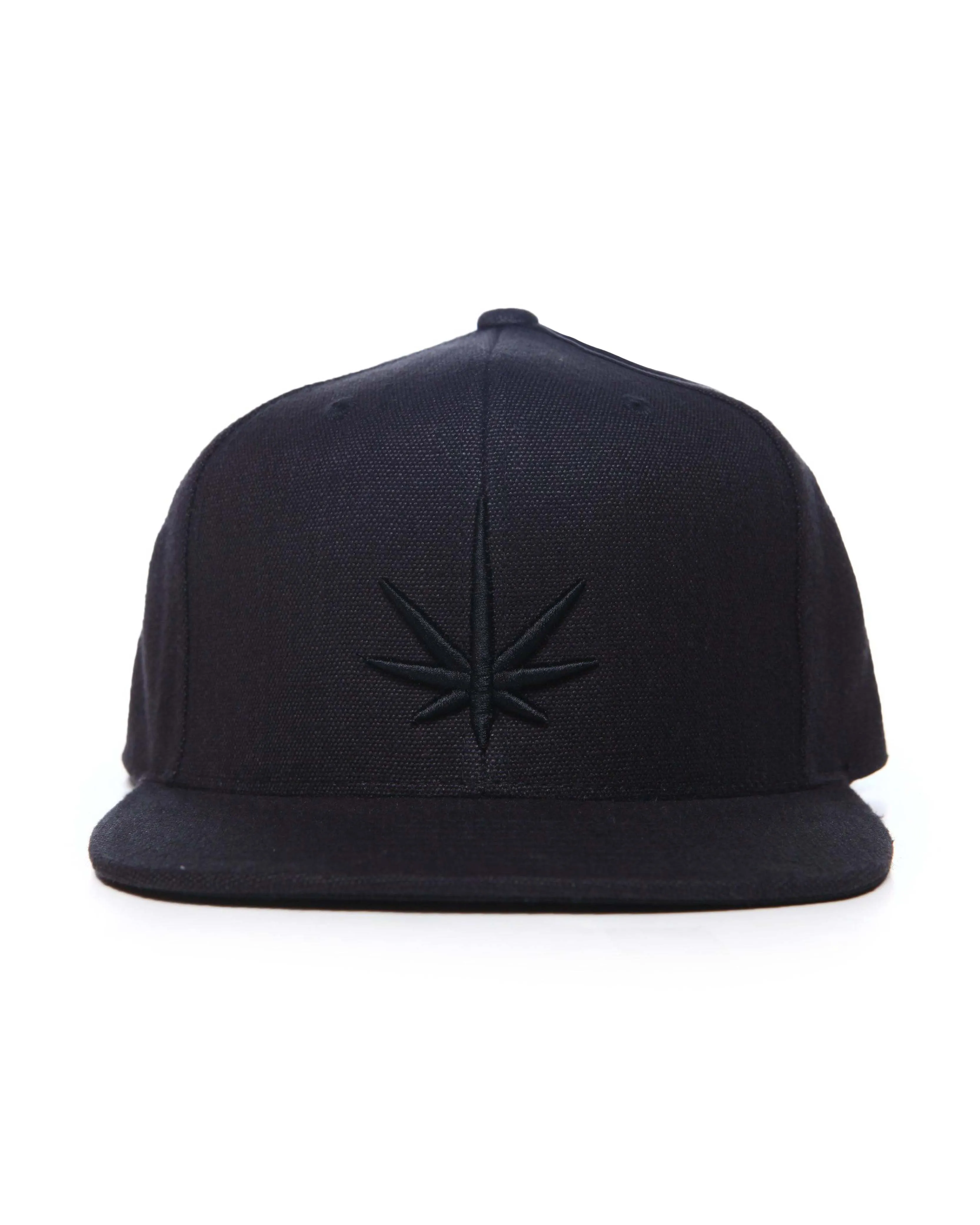 HEMPZOO BLACK LEAF KIND CAP