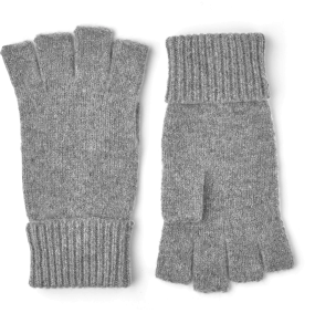 Hestra gloves - Wool Half Finger Grey