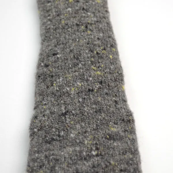 Hikaru Noguchi – Soft Tweedie Tie – Grey