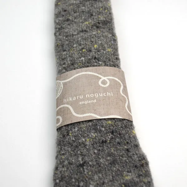 Hikaru Noguchi – Soft Tweedie Tie – Grey