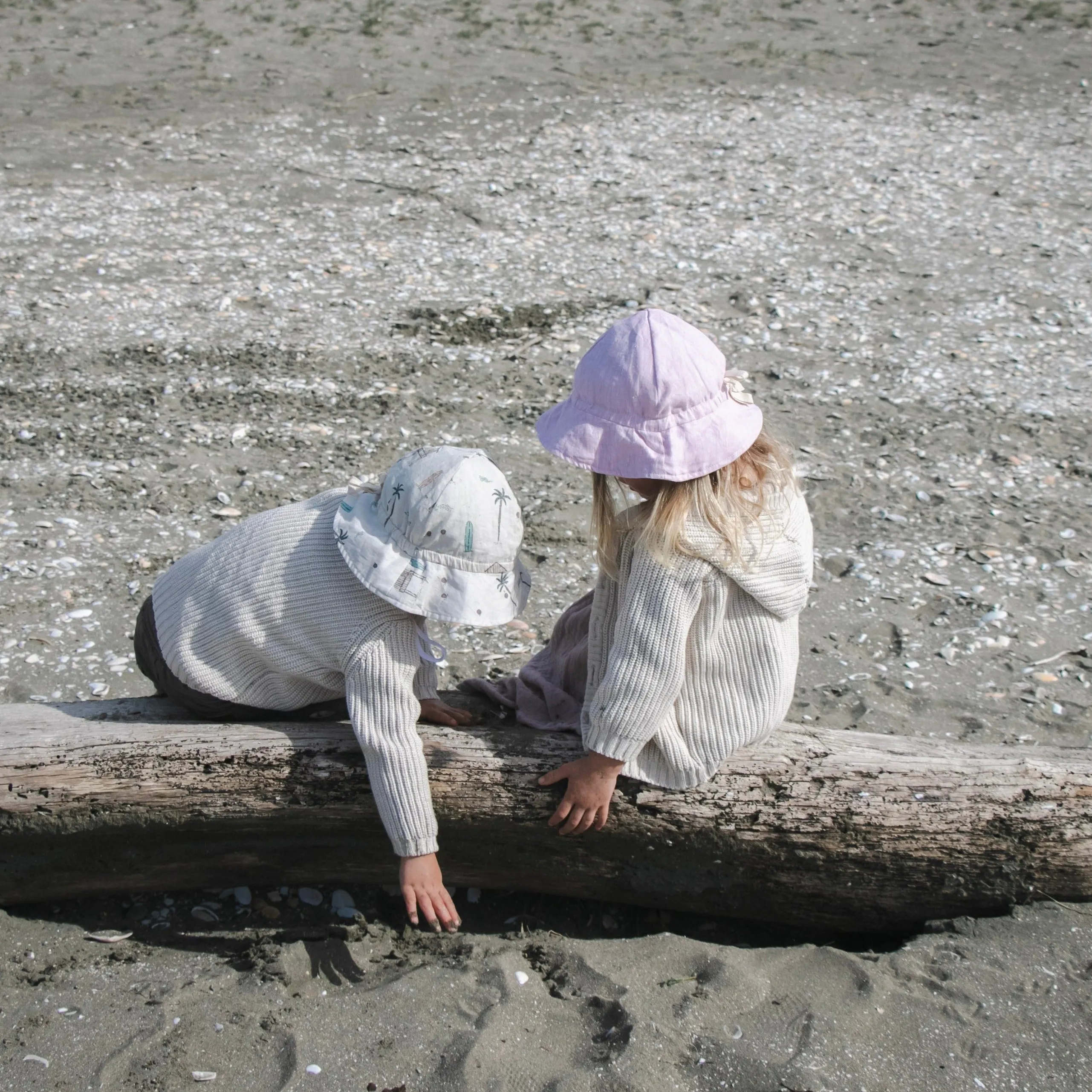 Linen Sunhat - At the Beach