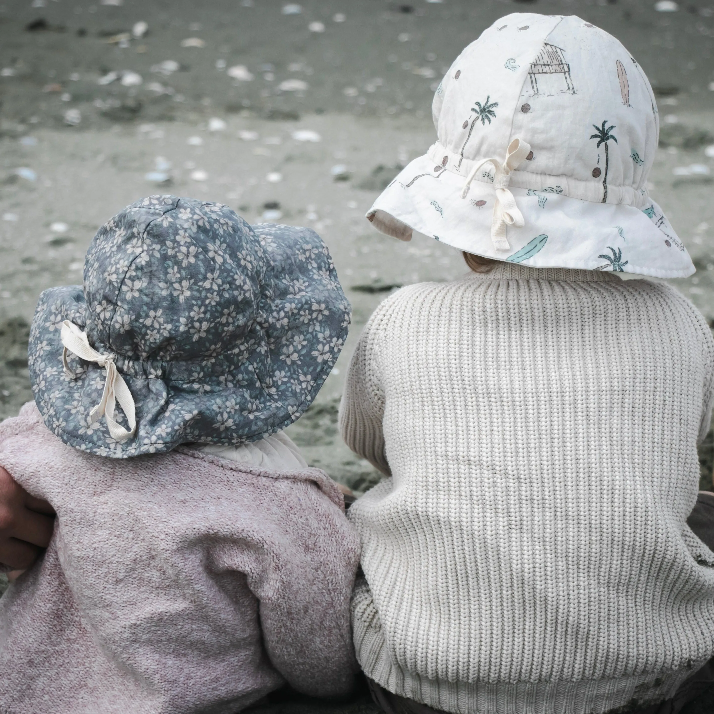 Linen Sunhat - At the Beach