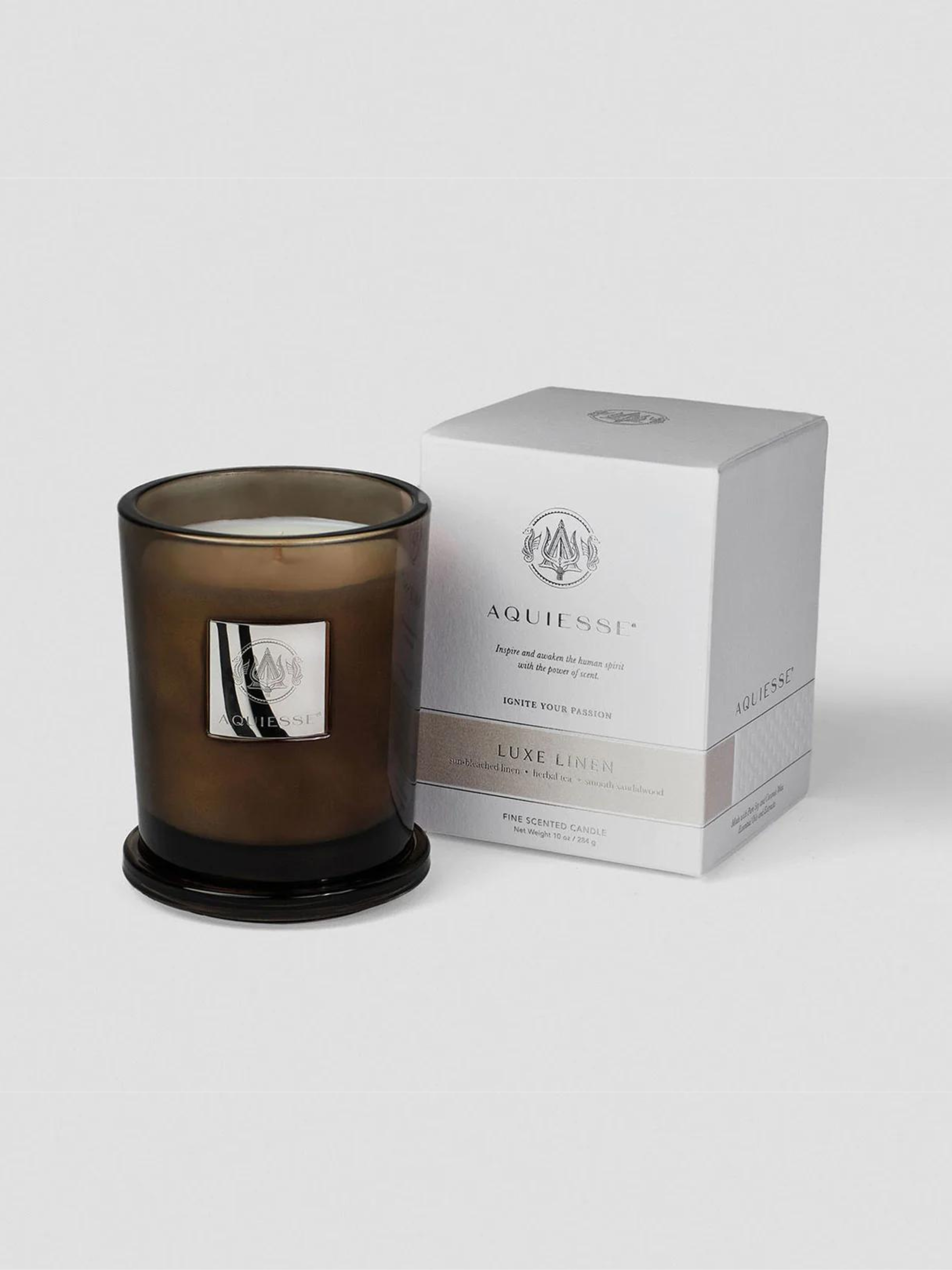 Luxe Linen Candle