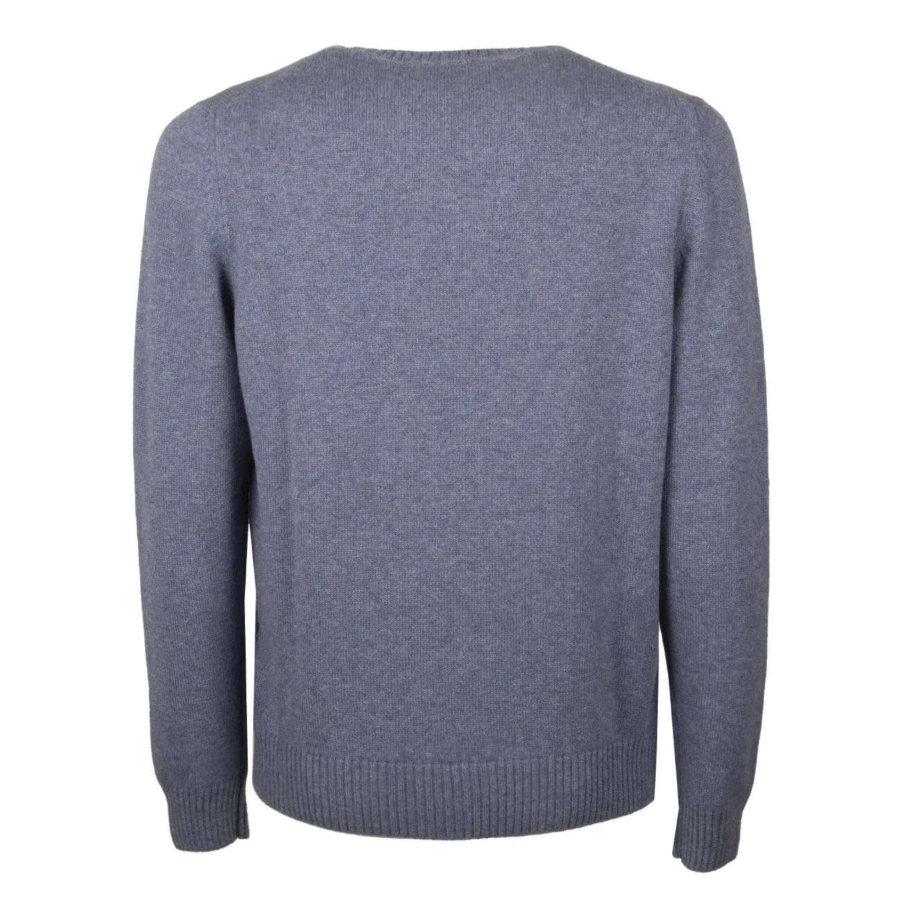 MAGLIA IN CASHMERE Uomo Azzurro