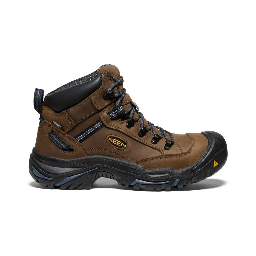 Men's Braddock AL Waterproof Mid (Steel Toe)  |  Bison/Ensign Blue