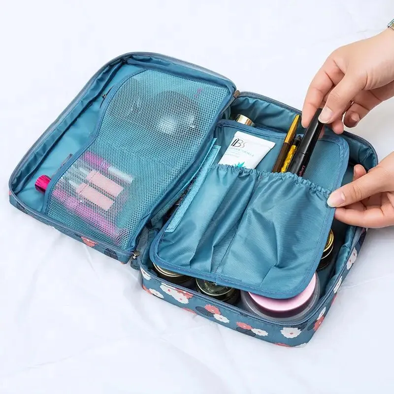 Multifunction travel Cosmetic Bag Women Waterproof Cosmetic MakeUp Bag Travel Organizer Female Storage Make Up Cases S2080938