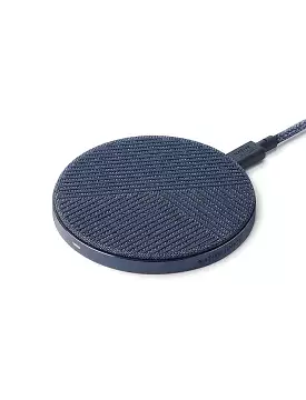 Native Union Drop Wireless Charger V2 Fabric Indigo