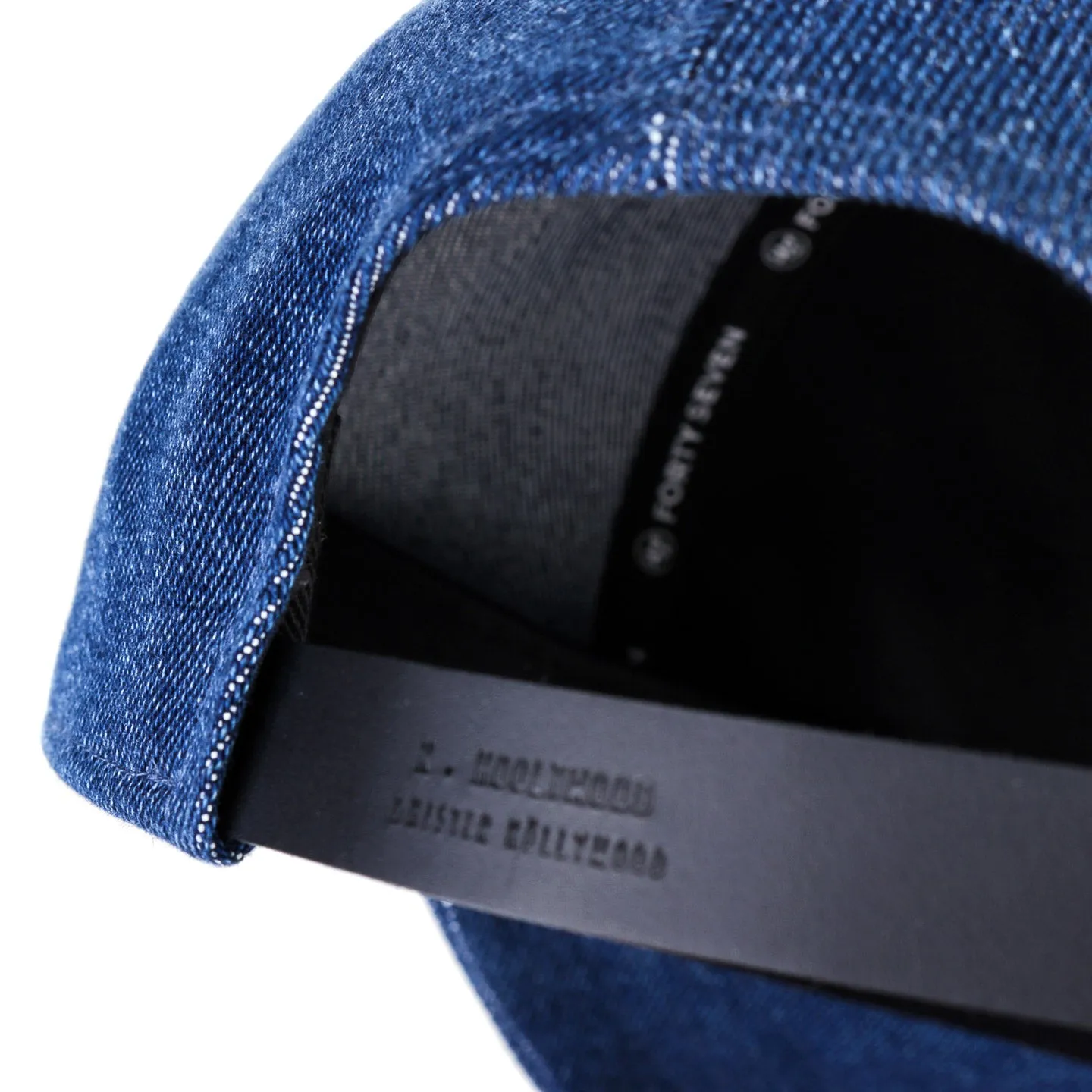 N.HOOLYWOOD 2231-AC04 DENIM '47 CAP BLUE