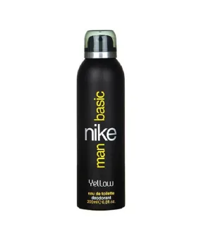 Nike Basic Yellow EDT Deodorant for Men 200ml