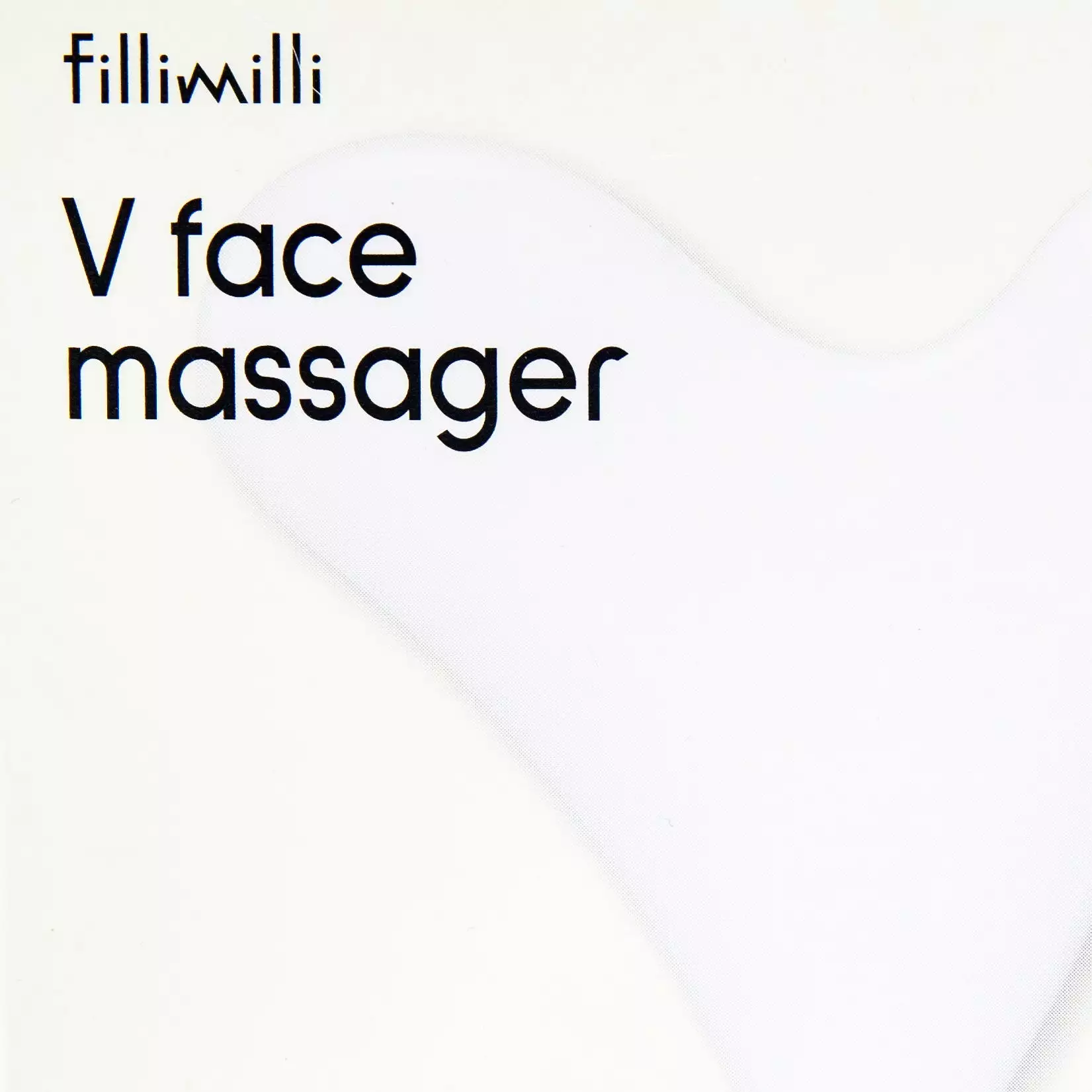 Olive Young Fillimilli V Face Massager 1pc