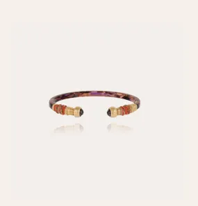 Sari Bis bracelet acetate gold - Amber