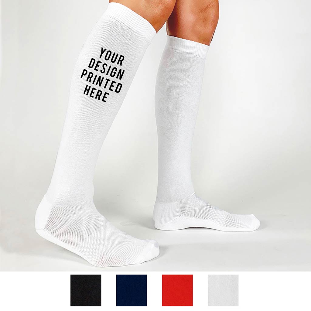 SAVE 30%  - Custom Printed All Purpose Sport Knee High