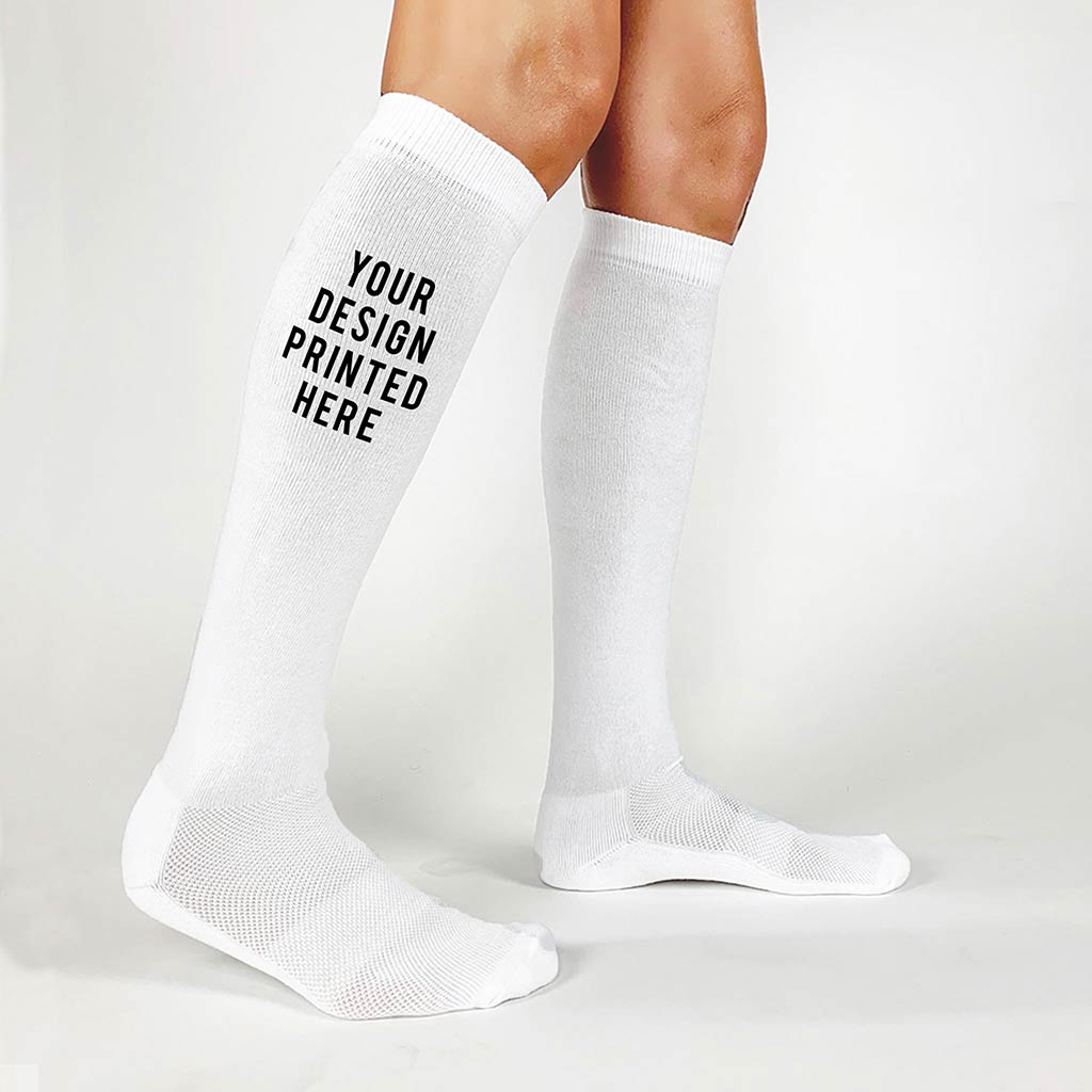 SAVE 30%  - Custom Printed All Purpose Sport Knee High