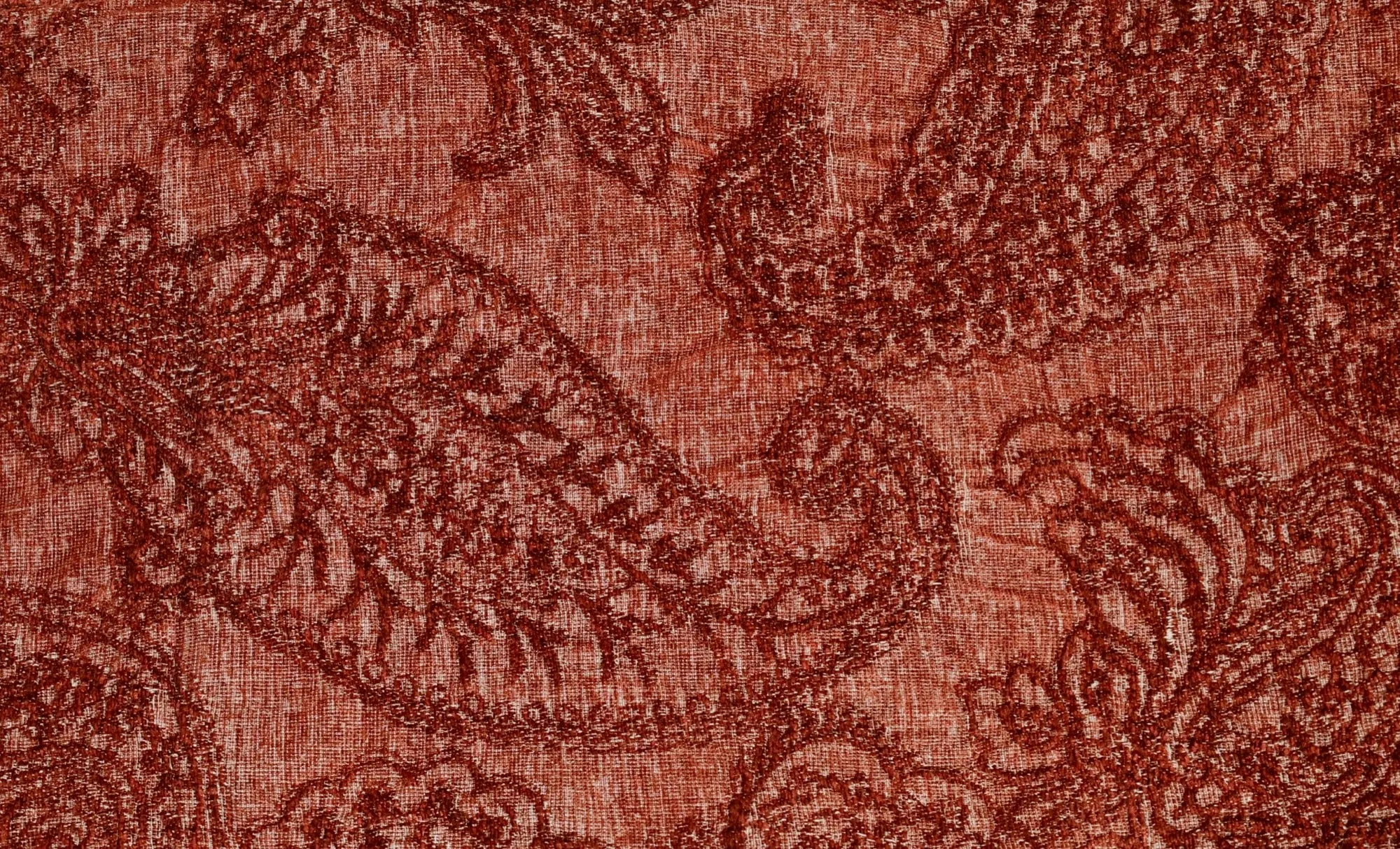 Savery Woven Paisley Blanket 79x55