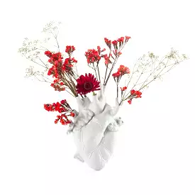 Seletti Love In Bloom Heart Vase