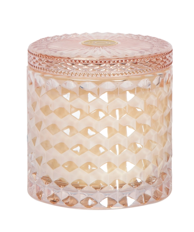 Shimmer Candle, 15oz - Rose Vanilla