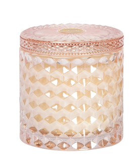 Shimmer Candle, 15oz - Rose Vanilla