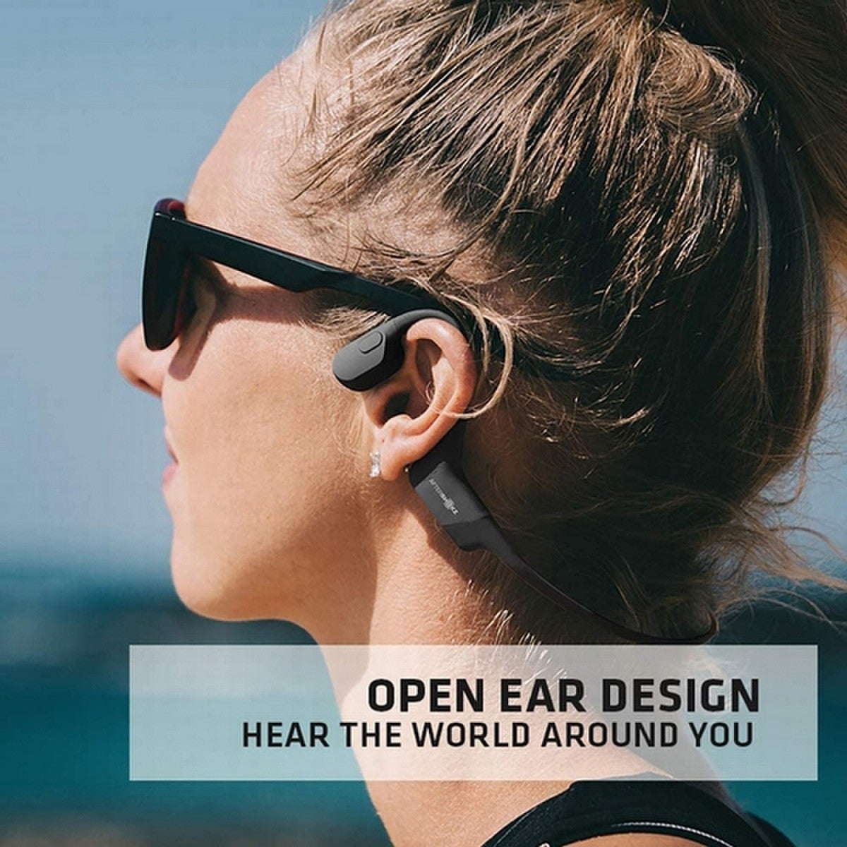 Shokz Open Run Wireless Bone Conduction Open-Ear Endurance Headphones