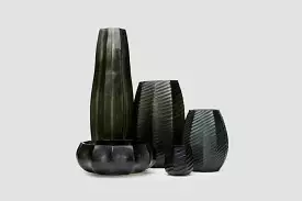 The Foundry House Lotus Vase Forest