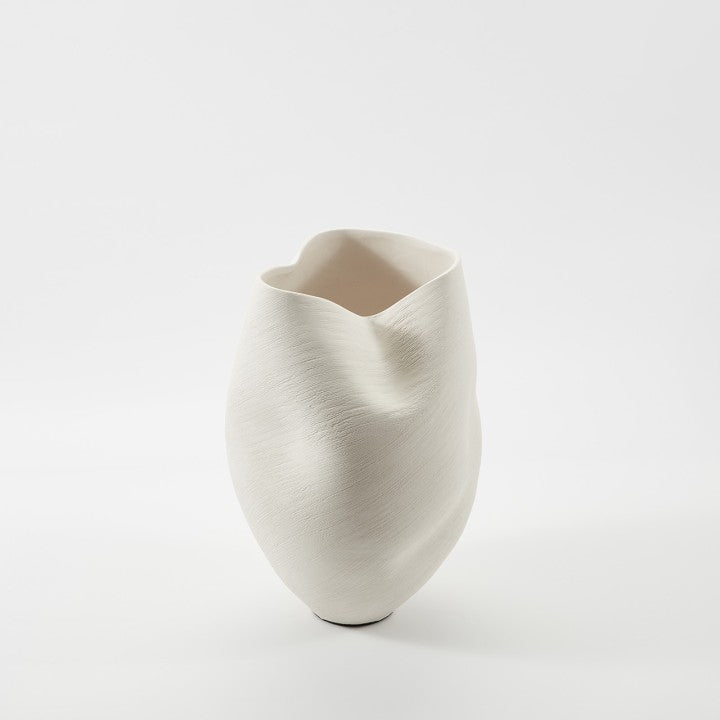 The Foundry House Morph Vase Ivory