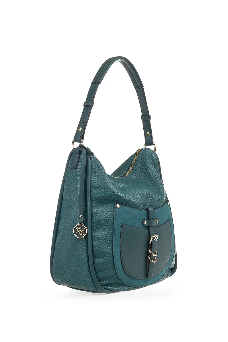 VERDE FASHION | Borsa trama pitonata