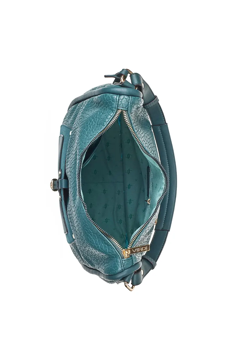 VERDE FASHION | Borsa trama pitonata