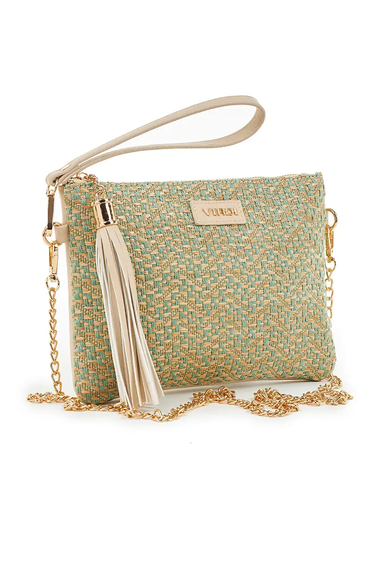 VERDE FASHION | Pochette fantasia busta