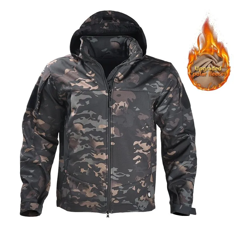 Veste tactique en polaire pour homme HAN WILD - Windbreakers