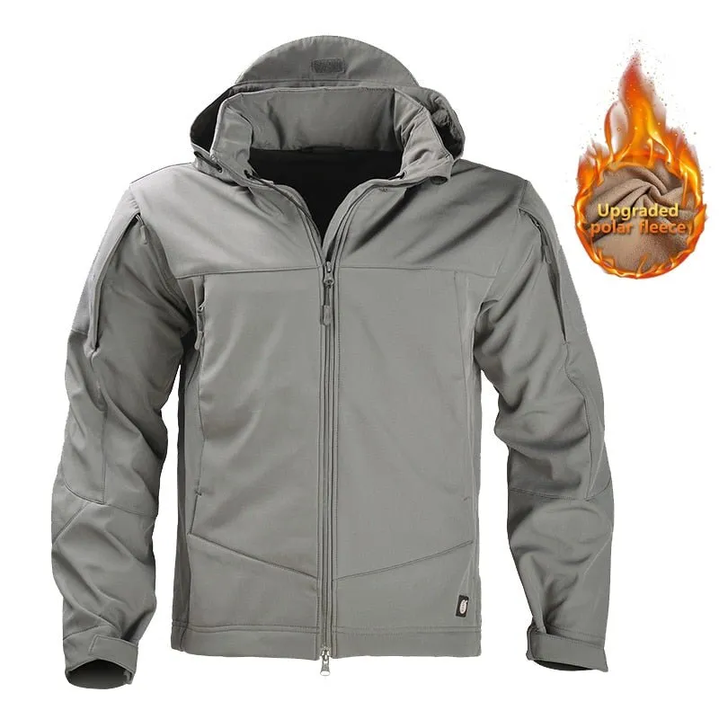 Veste tactique en polaire pour homme HAN WILD - Windbreakers