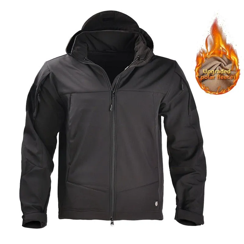 Veste tactique en polaire pour homme HAN WILD - Windbreakers