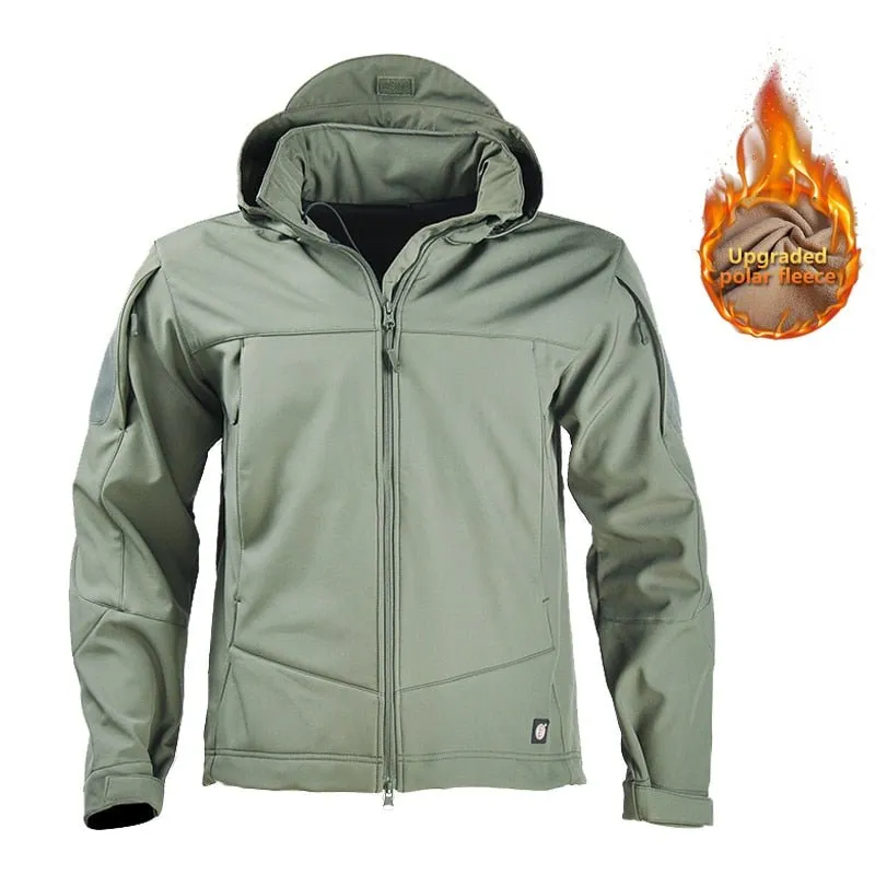 Veste tactique en polaire pour homme HAN WILD - Windbreakers