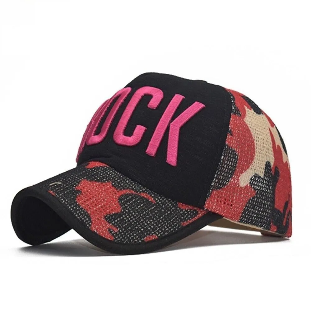 Winter Fashion Unisex Cotton Camouflage Streetwear Trucker Baseball Cap